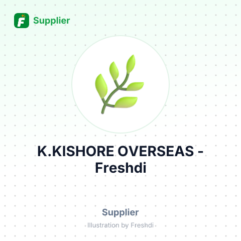 K.KISHORE OVERSEAS – summary card, no photo uploaded yet