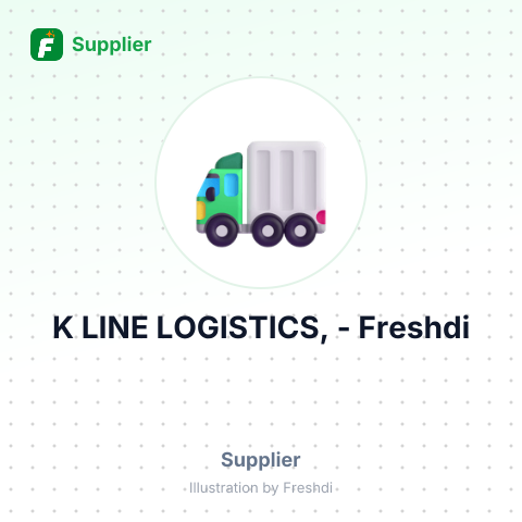 K LINE LOGISTICS, – summary card, no photo uploaded yet