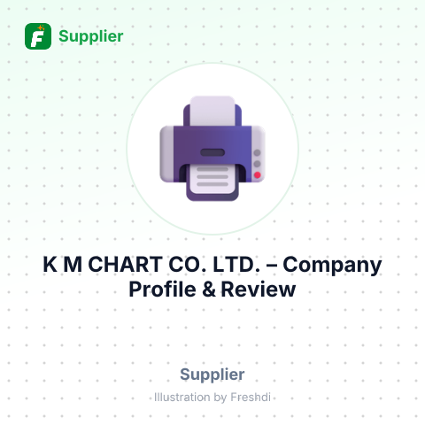 K M CHART CO., LTD. – summary card, no photo uploaded yet