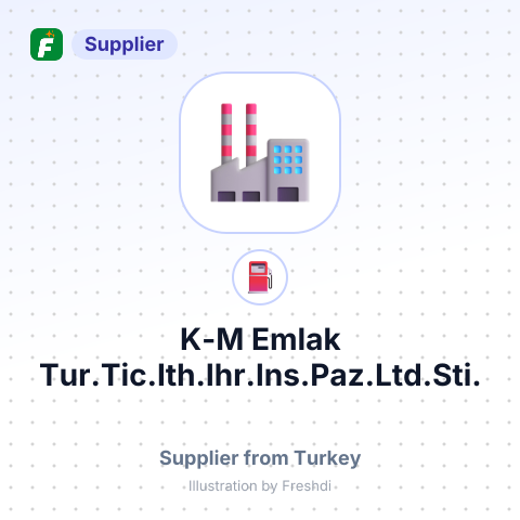 K-M Emlak Tur.Tic.Ith.Ihr.Ins.Paz.Ltd.Sti. – summary card, no photo uploaded yet