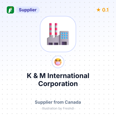 K & M International Corporation – summary card, no photo uploaded yet