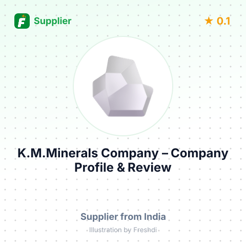 K.M.Minerals Company – summary card, no photo uploaded yet