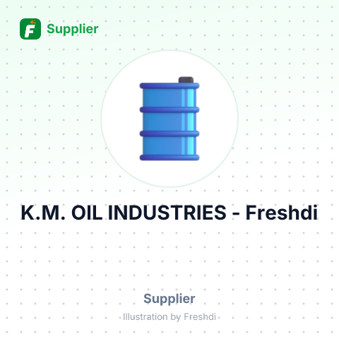 K.M. OIL INDUSTRIES – summary card, no photo uploaded yet