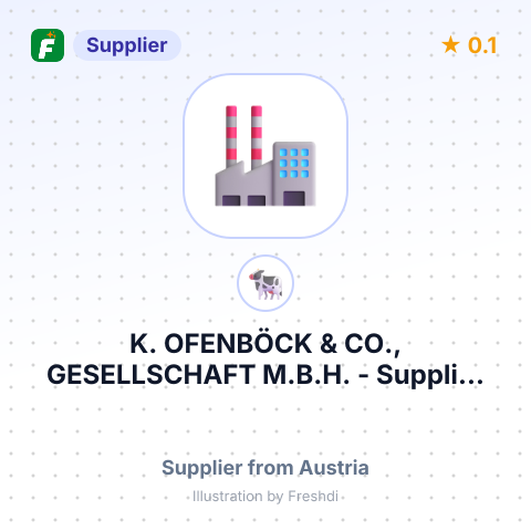 K. OFENBÖCK & CO., GESELLSCHAFT M.B.H. – summary card, no photo uploaded yet