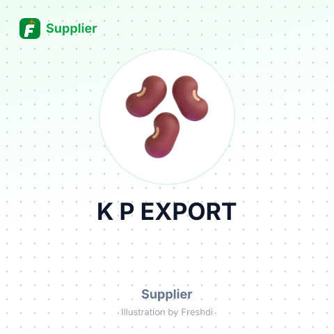 K P EXPORT – summary card, no photo uploaded yet