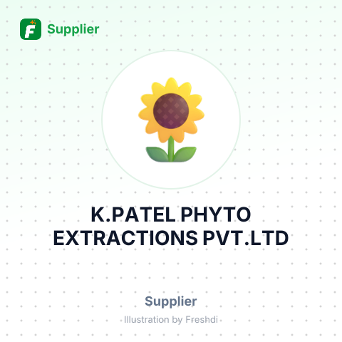 K.PATEL PHYTO EXTRACTIONS PVT.LTD – summary card, no photo uploaded yet
