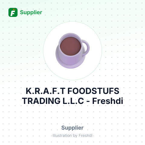 K.R.A.F.T FOODSTUFS TRADING L.L.C – summary card, no photo uploaded yet