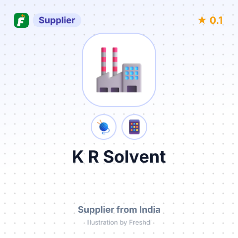 K R Solvent  – summary card, no photo uploaded yet