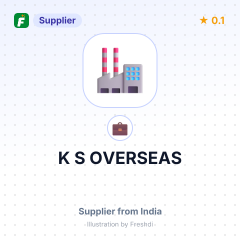 K S OVERSEAS – summary card, no photo uploaded yet