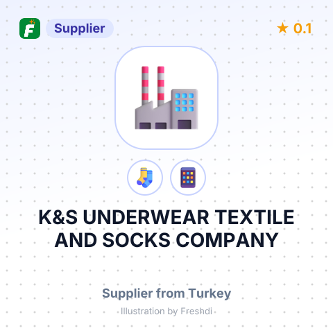 K&S UNDERWEAR TEXTILE AND SOCKS COMPANY – summary card, no photo uploaded yet