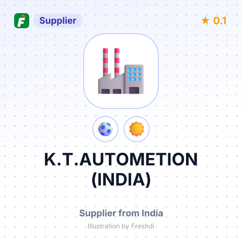 K.T.AUTOMETION (INDIA) – summary card, no photo uploaded yet