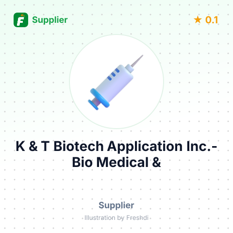 K & T Biotech Application Inc.-Bio Medical & Cosmetics Institute – summary card, no photo uploaded yet