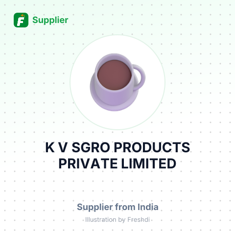 K V SGRO PRODUCTS PRIVATE LIMITED – summary card, no photo uploaded yet