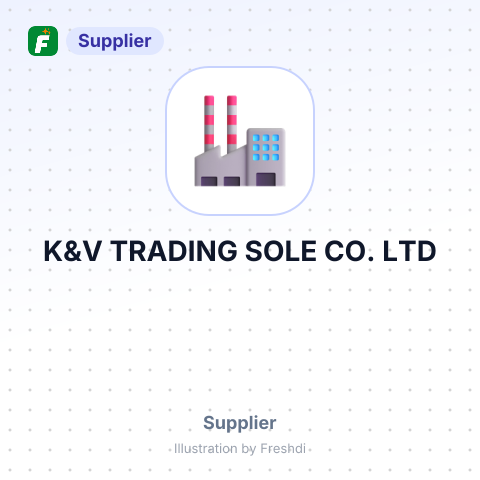K&V TRADING SOLE CO.,LTD – summary card, no photo uploaded yet