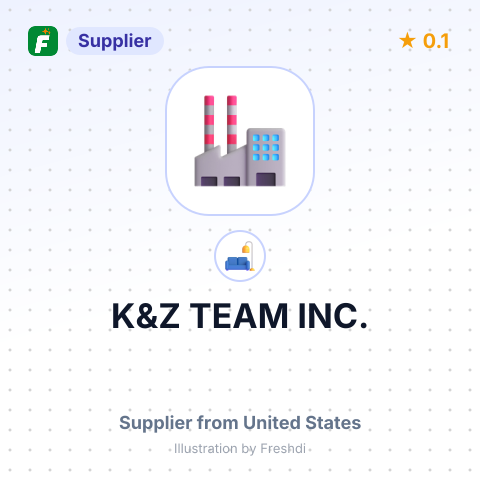 K&Z TEAM INC. – summary card, no photo uploaded yet