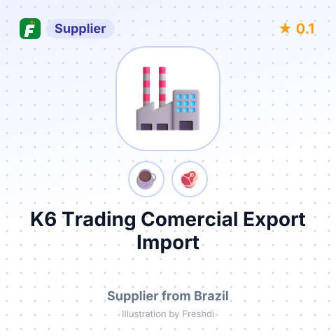 K6 Trading Comercial Export Import – summary card, no photo uploaded yet