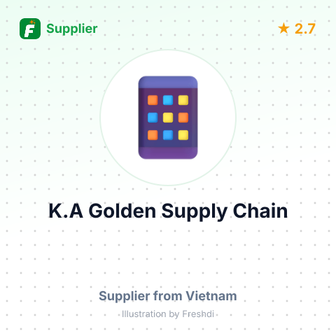 K.A Golden Supply Chain – summary card, no photo uploaded yet