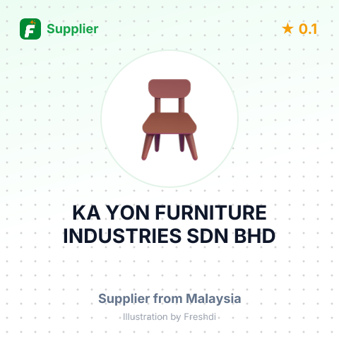 KA YON FURNITURE INDUSTRIES SDN BHD – summary card, no photo uploaded yet