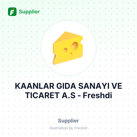 KAANLAR GIDA SANAYI VE TICARET A.S – summary card, no photo uploaded yet