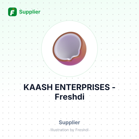 KAASH ENTERPRISES – summary card, no photo uploaded yet