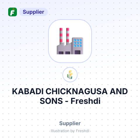 KABADI CHICKNAGUSA AND SONS – summary card, no photo uploaded yet