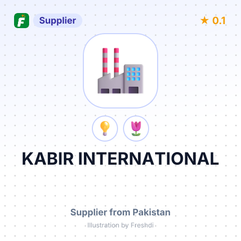 KABIR INTERNATIONAL – summary card, no photo uploaded yet