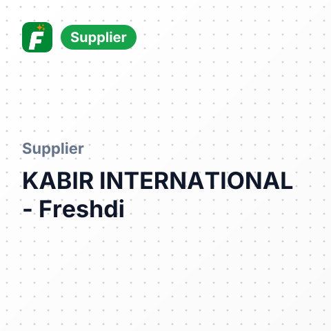 KABIR INTERNATIONAL – summary card, no photo uploaded yet