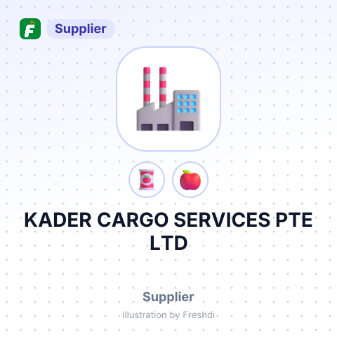 KADER CARGO SERVICES PTE LTD – summary card, no photo uploaded yet