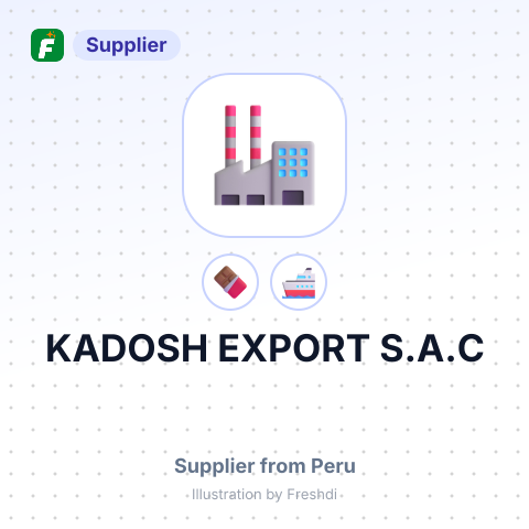 KADOSH EXPORT S.A.C – summary card, no photo uploaded yet