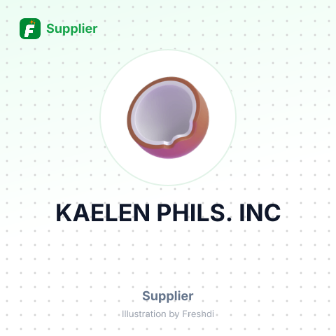KAELEN PHILS. INC – summary card, no photo uploaded yet