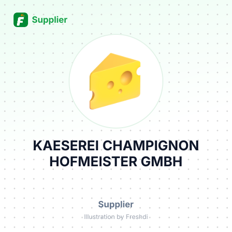 KAESEREI CHAMPIGNON HOFMEISTER GMBH – summary card, no photo uploaded yet