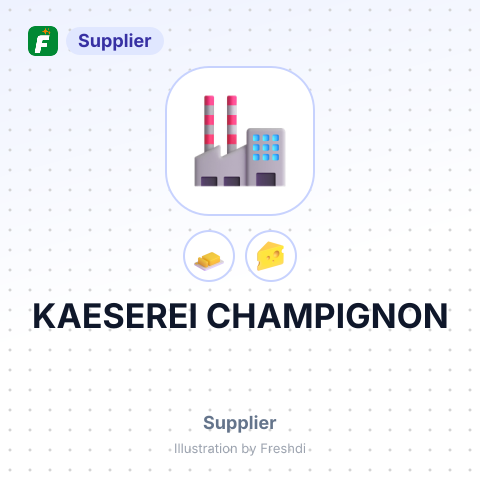 KAESEREI CHAMPIGNON – summary card, no photo uploaded yet