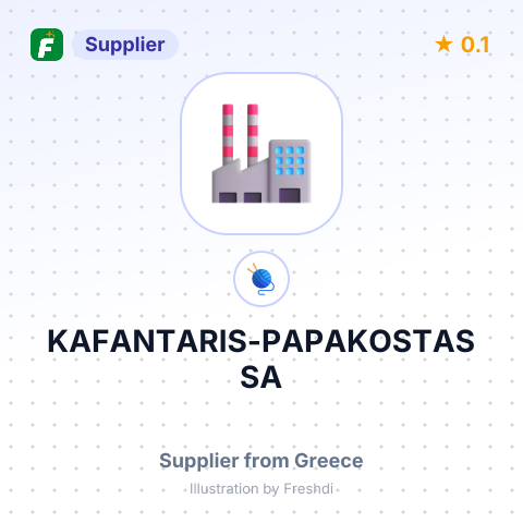 KAFANTARIS-PAPAKOSTAS SA – summary card, no photo uploaded yet