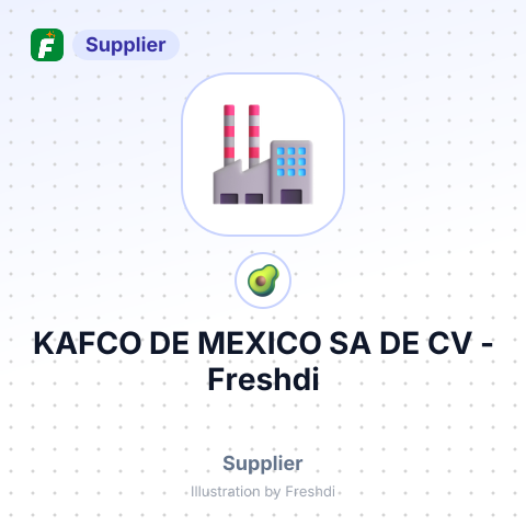 KAFCO DE MEXICO SA DE CV – summary card, no photo uploaded yet