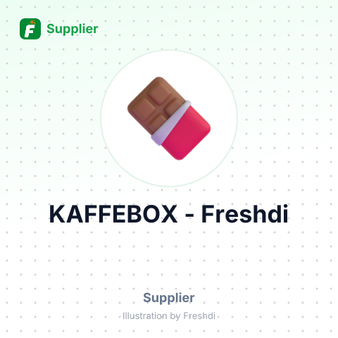 KAFFEBOX – summary card, no photo uploaded yet