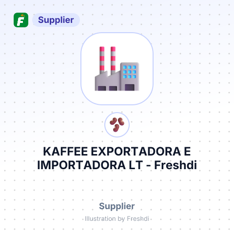 KAFFEE EXPORTADORA E IMPORTADORA LT – summary card, no photo uploaded yet
