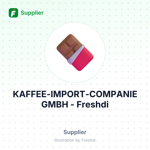 KAFFEE-IMPORT-COMPANIE GMBH – summary card, no photo uploaded yet