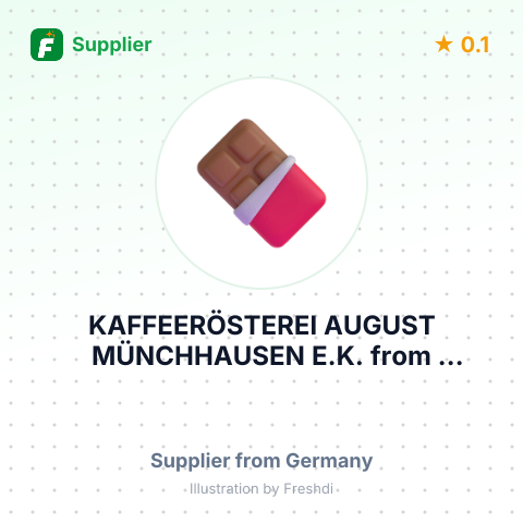 KAFFEERÖSTEREI AUGUST MÜNCHHAUSEN E.K. – summary card, no photo uploaded yet