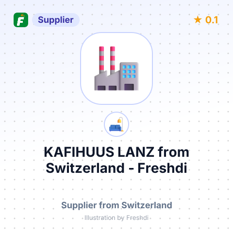 KAFIHUUS LANZ – summary card, no photo uploaded yet