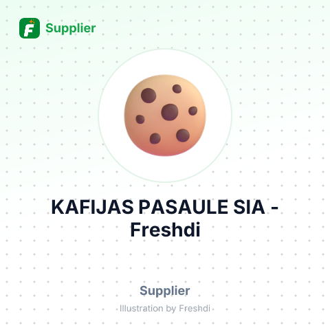 KAFIJAS PASAULE SIA – summary card, no photo uploaded yet