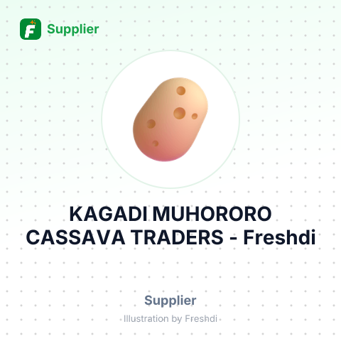 KAGADI MUHORORO CASSAVA TRADERS – summary card, no photo uploaded yet