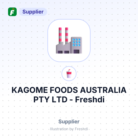 KAGOME FOODS AUSTRALIA PTY LTD – summary card, no photo uploaded yet