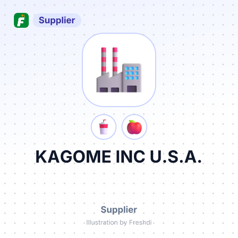 KAGOME INC U.S.A. – summary card, no photo uploaded yet
