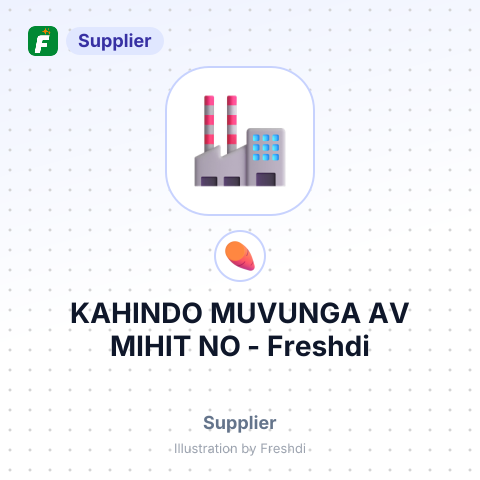 KAHINDO MUVUNGA AV MIHIT NO – summary card, no photo uploaded yet