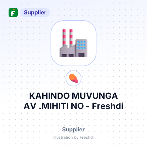 KAHINDO MUVUNGA AV .MIHITI NO – summary card, no photo uploaded yet