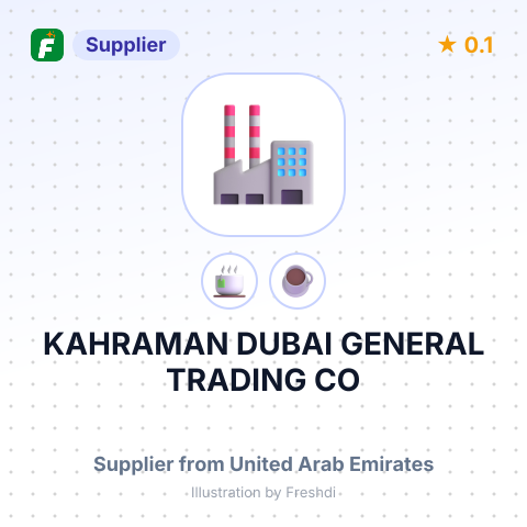 KAHRAMAN DUBAI GENERAL TRADING CO – summary card, no photo uploaded yet
