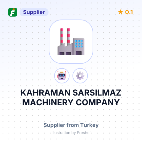 KAHRAMAN SARSILMAZ MACHINERY COMPANY – summary card, no photo uploaded yet