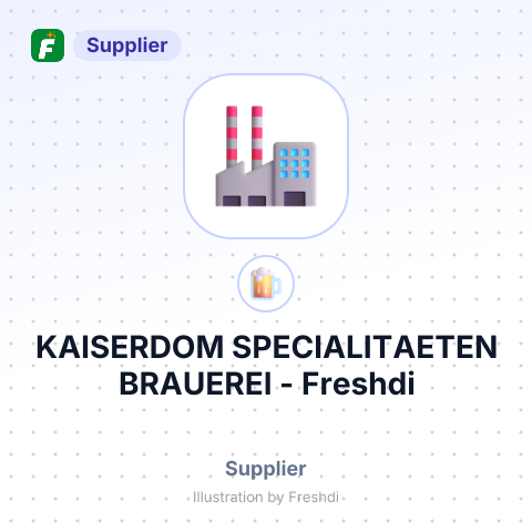KAISERDOM SPECIALITAETEN BRAUEREI – summary card, no photo uploaded yet