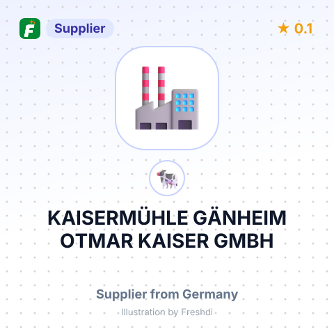KAISERMÜHLE GÄNHEIM OTMAR KAISER GMBH – summary card, no photo uploaded yet
