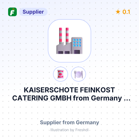 KAISERSCHOTE FEINKOST CATERING GMBH – summary card, no photo uploaded yet